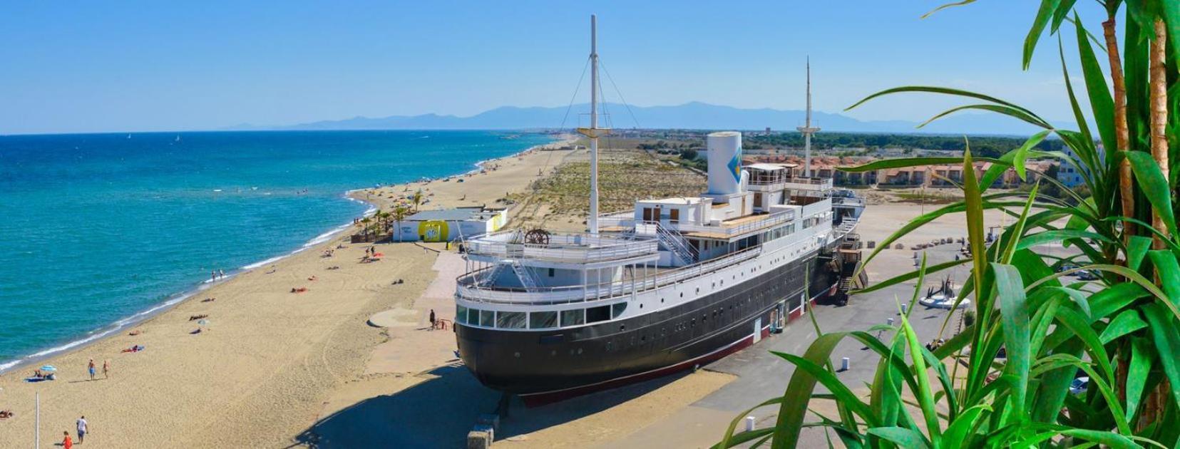 Studio Cosy A 300M De La Mer, Face Aux Festivals, Derriere La Night Life Le Barcarès エクステリア 写真