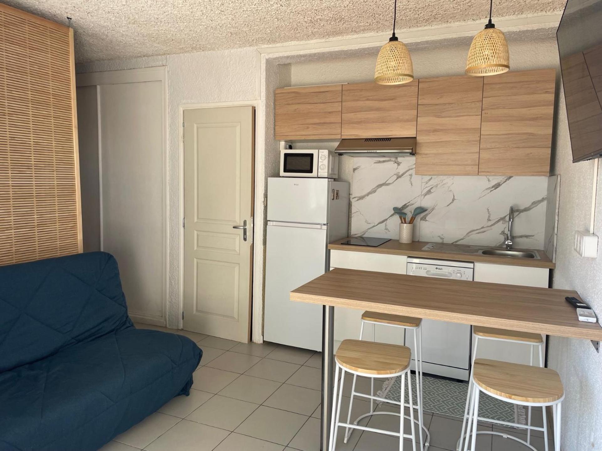 Studio Cosy A 300M De La Mer, Face Aux Festivals, Derriere La Night Life Le Barcarès エクステリア 写真